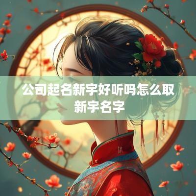公司起名新宇好听吗怎么取 新宇名字