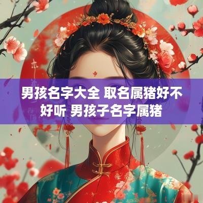 男孩名字大全 取名属猪好不好听 男孩子名字属猪