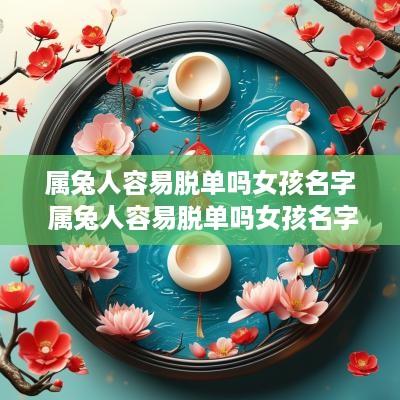 属兔人容易脱单吗女孩名字 属兔人容易脱单吗女孩名字怎么取