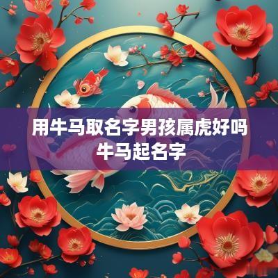 用牛马取名字男孩属虎好吗 牛马起名字