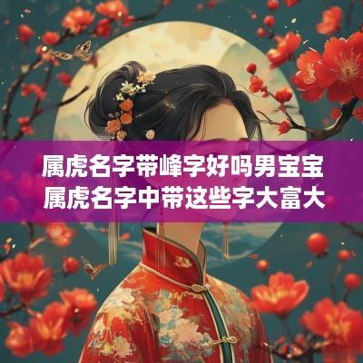 属虎名字带峰字好吗男宝宝 属虎名字中带这些字大富大贵