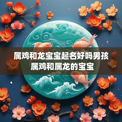 属鸡和龙宝宝起名好吗男孩 属鸡和属龙的宝宝
