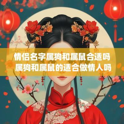 情侣名字属狗和属鼠合适吗 属狗和属鼠的适合做情人吗