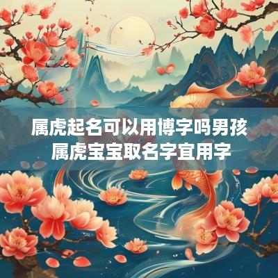 属虎起名可以用博字吗男孩 属虎宝宝取名字宜用字 属虎起名可以用博字吗男孩 属虎宝宝取名字宜用字