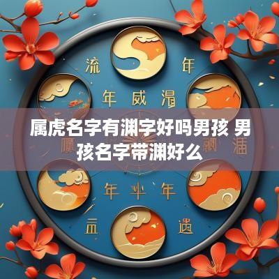 属虎名字有渊字好吗男孩 男孩名字带渊好么