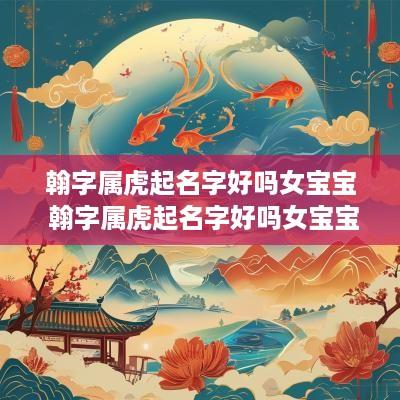 翰字属虎起名字好吗女宝宝 翰字属虎起名字好吗女宝宝