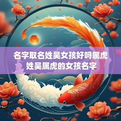 名字取名姓吴女孩好吗属虎 姓吴属虎的女孩名字
