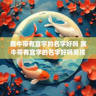属牛带有宜字的名字好吗 属牛带有宜字的名字好吗男孩
