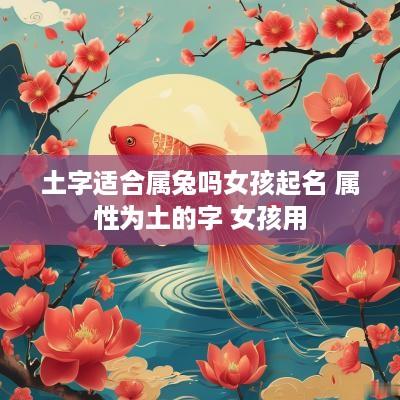 土字适合属兔吗女孩起名 属性为土的字 女孩用