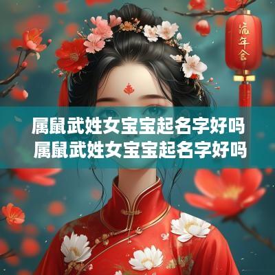 属鼠武姓女宝宝起名字好吗 属鼠武姓女宝宝起名字好吗怎么取