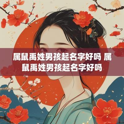 属鼠禹姓男孩起名字好吗 属鼠禹姓男孩起名字好吗