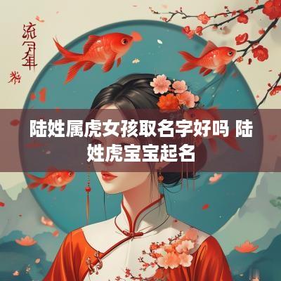 陆姓属虎女孩取名字好吗 陆姓虎宝宝起名