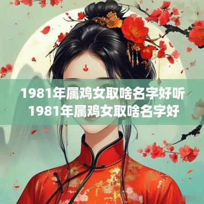 1981年属鸡女取啥名字好听 1981年属鸡女取啥名字好听又吉祥