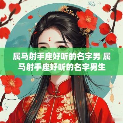 属马射手座好听的名字男 属马射手座好听的名字男生