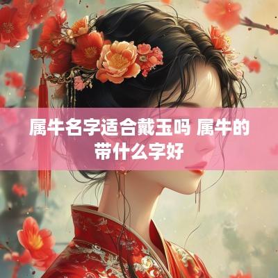 属牛名字适合戴玉吗 属牛的带什么字好