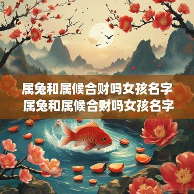 属兔和属候合财吗女孩名字 属兔和属候合财吗女孩名字大全