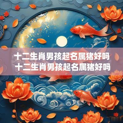 十二生肖男孩起名属猪好吗 十二生肖男孩起名属猪好吗