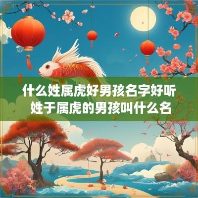 什么姓属虎好男孩名字好听 姓于属虎的男孩叫什么名 什么姓属虎好男孩名字好听 姓于属虎的男孩叫什么名