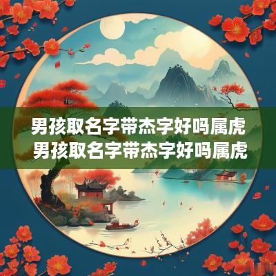 男孩取名字带杰字好吗属虎 男孩取名字带杰字好吗属虎的