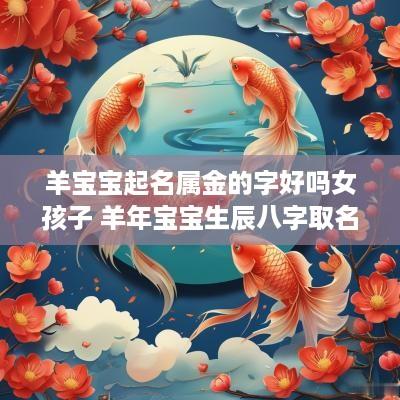 羊宝宝起名属金的字好吗女孩子 羊年宝宝生辰八字取名 五行属金的名字