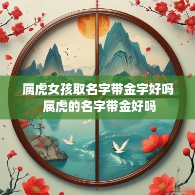 属虎女孩取名字带金字好吗 属虎的名字带金好吗