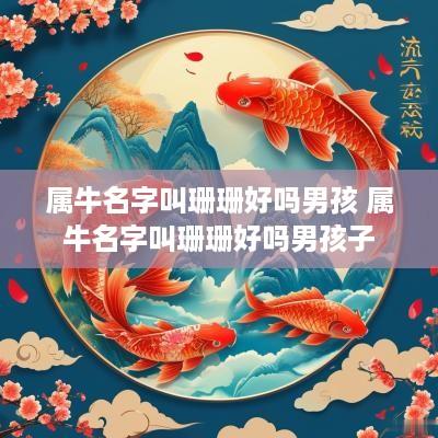 属牛名字叫珊珊好吗男孩 属牛名字叫珊珊好吗男孩子