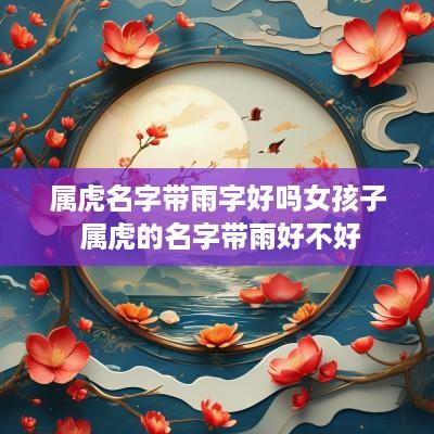 属虎名字带雨字好吗女孩子 属虎的名字带雨好不好