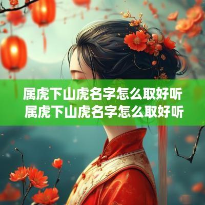 属虎下山虎名字怎么取好听 属虎下山虎名字怎么取好听女孩