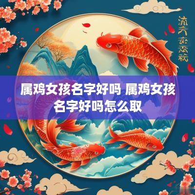 属鸡女孩名字好吗 属鸡女孩名字好吗怎么取