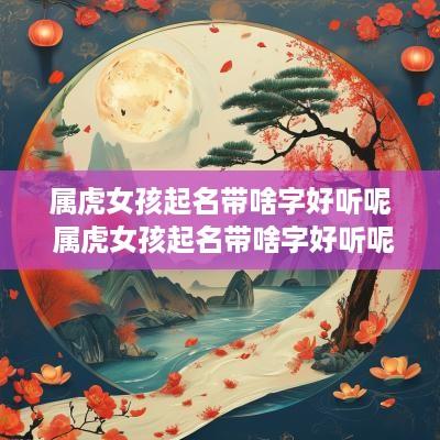 属虎女孩起名带啥字好听呢 属虎女孩起名带啥字好听呢两个字