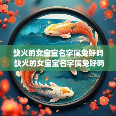 缺火的女宝宝名字属兔好吗 缺火的女宝宝名字属兔好吗怎么取