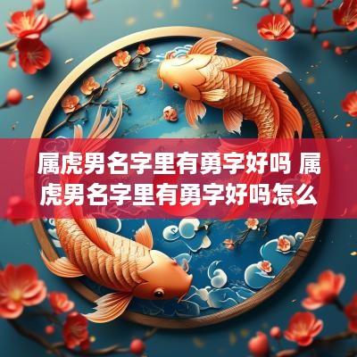 属虎男名字里有勇字好吗 属虎男名字里有勇字好吗怎么取