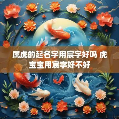属虎的起名字用宸字好吗 虎宝宝用宸字好不好