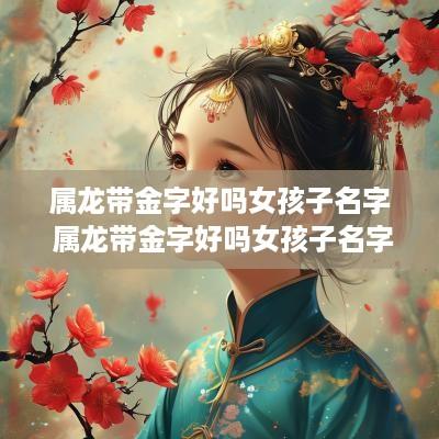 属龙带金字好吗女孩子名字 属龙带金字好吗女孩子名字怎么取