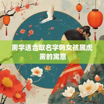 雳字适合取名字吗女孩属虎 雳的寓意