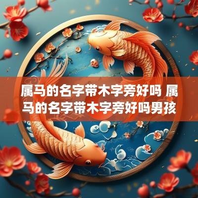 属马的名字带木字旁好吗 属马的名字带木字旁好吗男孩