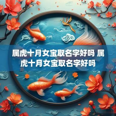 属虎十月女宝取名字好吗 属虎十月女宝取名字好吗
