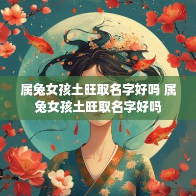 属兔女孩土旺取名字好吗 属兔女孩土旺取名字好吗