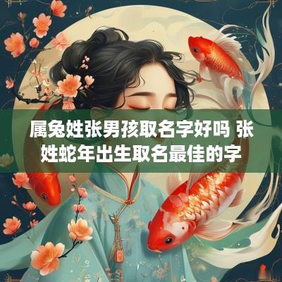 属兔姓张男孩取名字好吗 张姓蛇年出生取名最佳的字