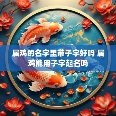 属鸡的名字里带子字好吗 属鸡能用子字起名吗