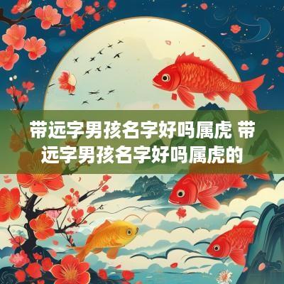 带远字男孩名字好吗属虎 带远字男孩名字好吗属虎的