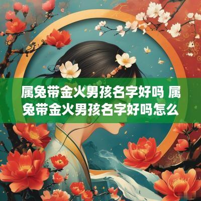 属兔带金火男孩名字好吗 属兔带金火男孩名字好吗怎么取