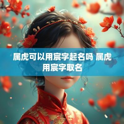 属虎可以用宸字起名吗 属虎用宸字取名