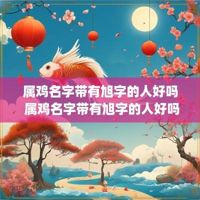 属鸡名字带有旭字的人好吗 属鸡名字带有旭字的人好吗男孩