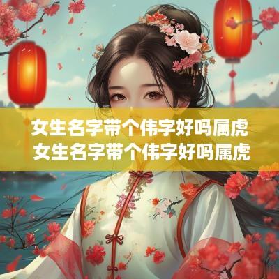 女生名字带个伟字好吗属虎 女生名字带个伟字好吗属虎的