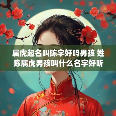 属虎起名叫陈字好吗男孩 姓陈属虎男孩叫什么名字好听