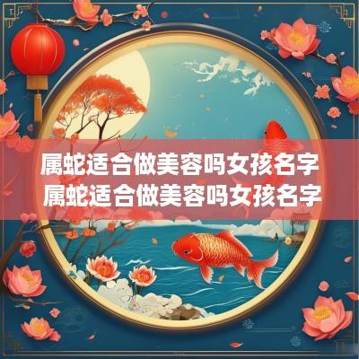 属蛇适合做美容吗女孩名字 属蛇适合做美容吗女孩名字大全