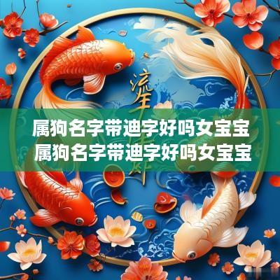 属狗名字带迪字好吗女宝宝 属狗名字带迪字好吗女宝宝取名