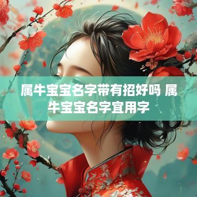 属牛宝宝名字带有招好吗 属牛宝宝名字宜用字