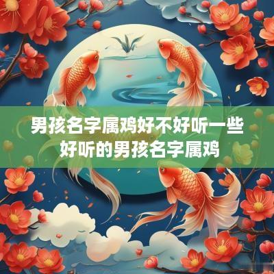 男孩名字属鸡好不好听一些 好听的男孩名字属鸡
